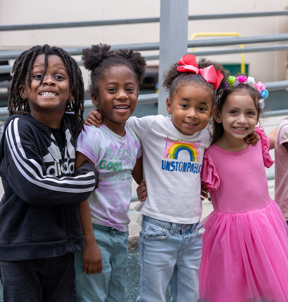 Happy girls at Head Start